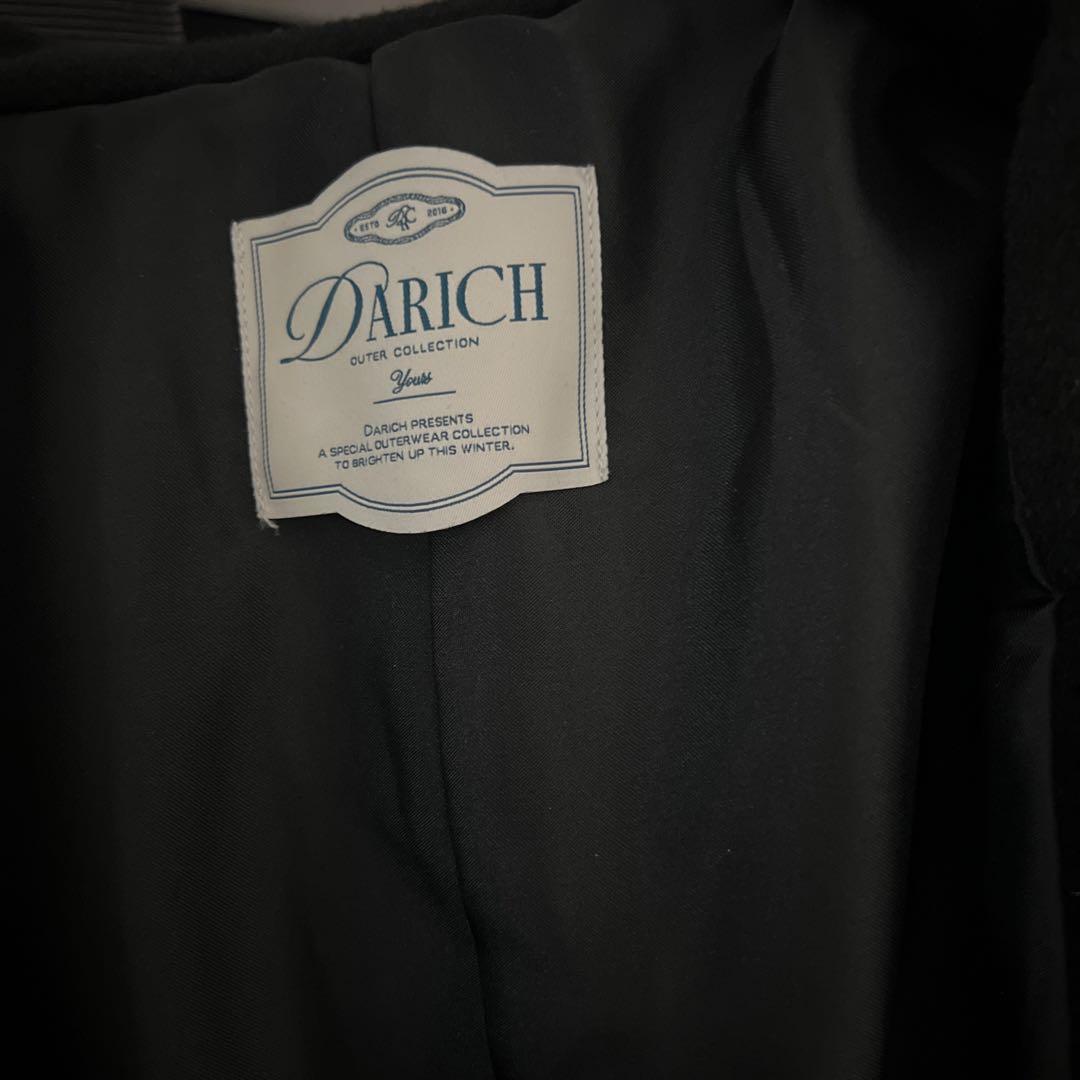 ダーリッチ　ウエストベルトプリンセスラインコート