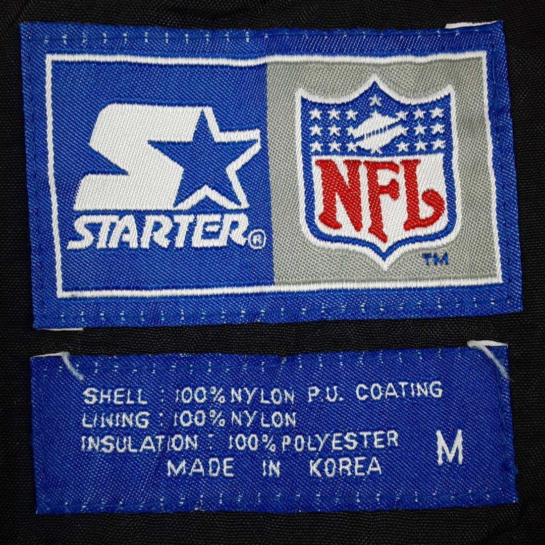 美品◎STARTER NFL OILERS プルオーバーナイロンジャケット 黒