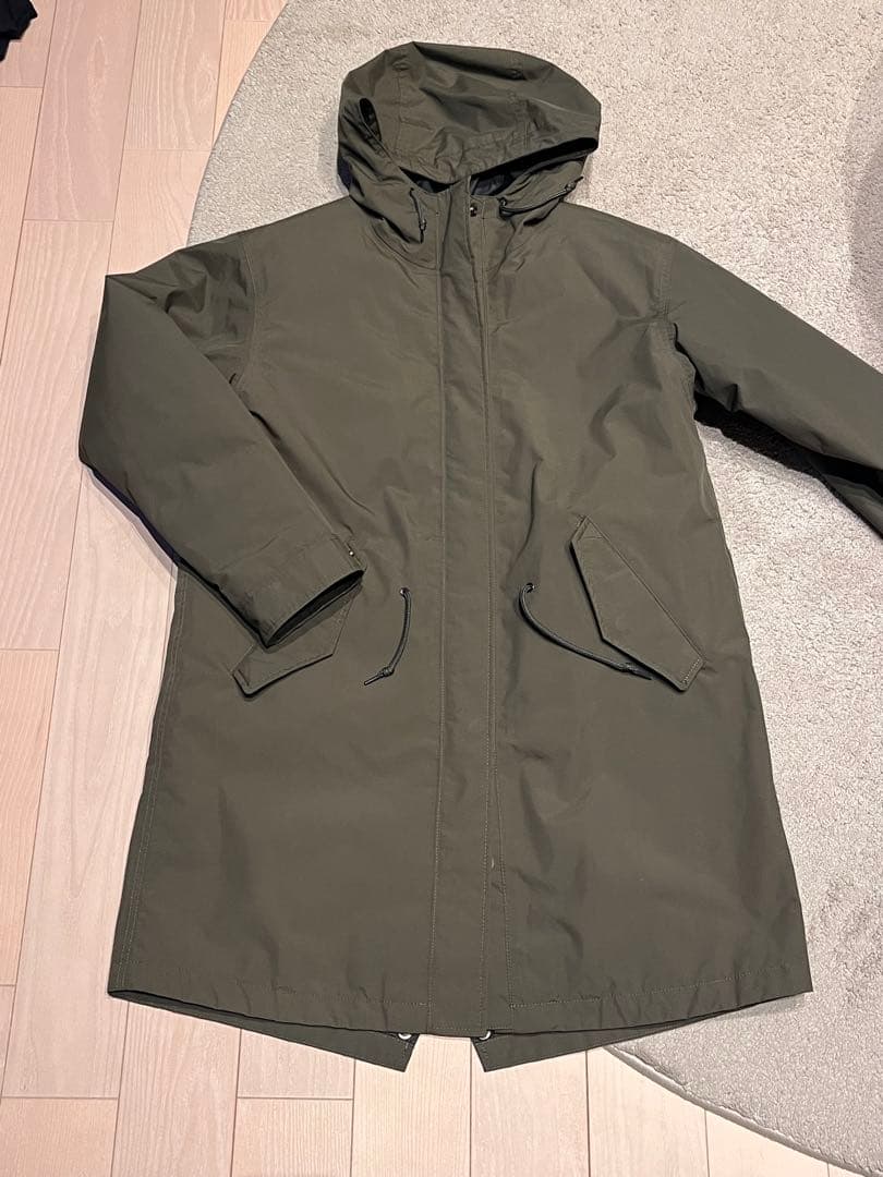 ノースフェイス　モッズコート　レディースL ライナー付　ダウン　モンベル