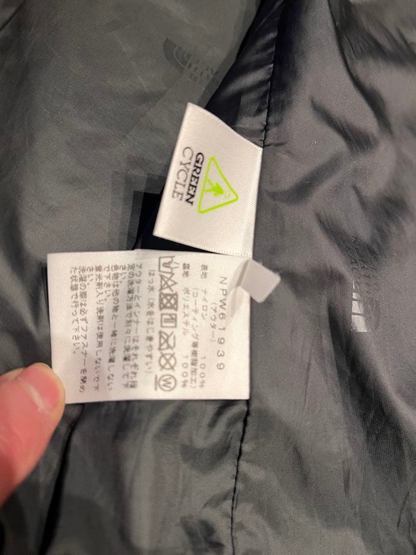 ノースフェイス　モッズコート　レディースL ライナー付　ダウン　モンベル