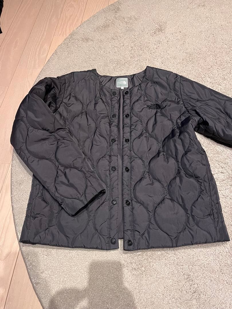 ノースフェイス　モッズコート　レディースL ライナー付　ダウン　モンベル