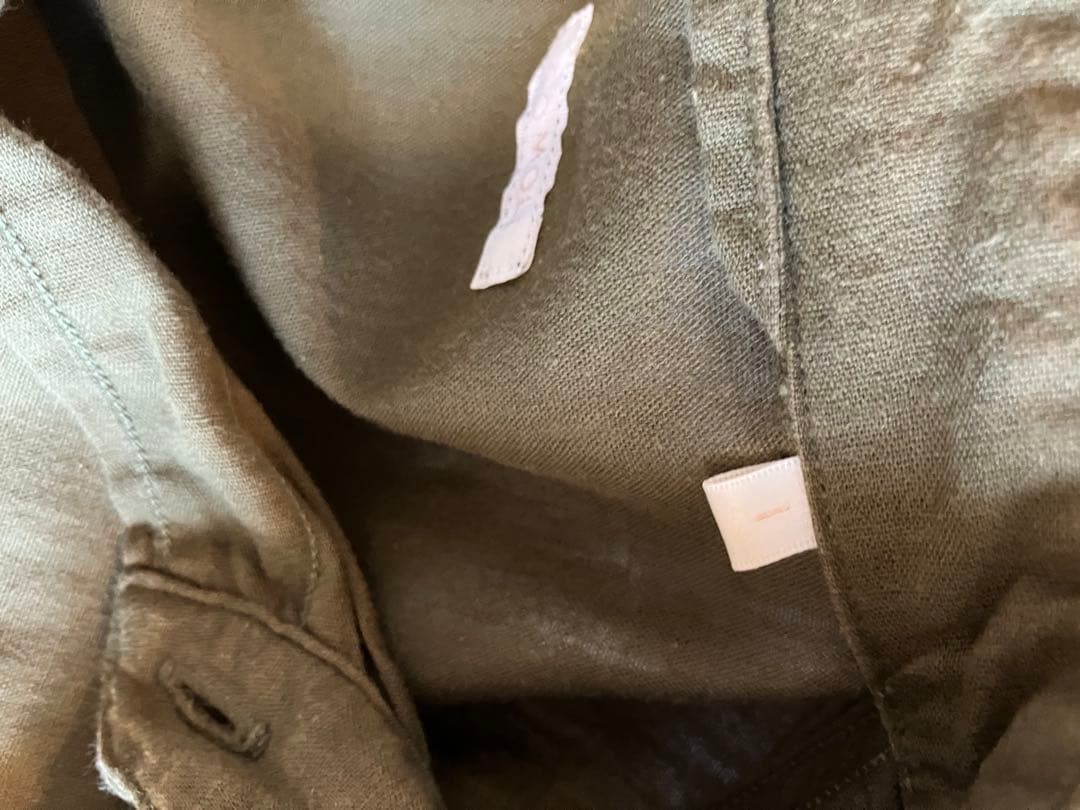 comoli ベタシャン CPOシャツ Olive