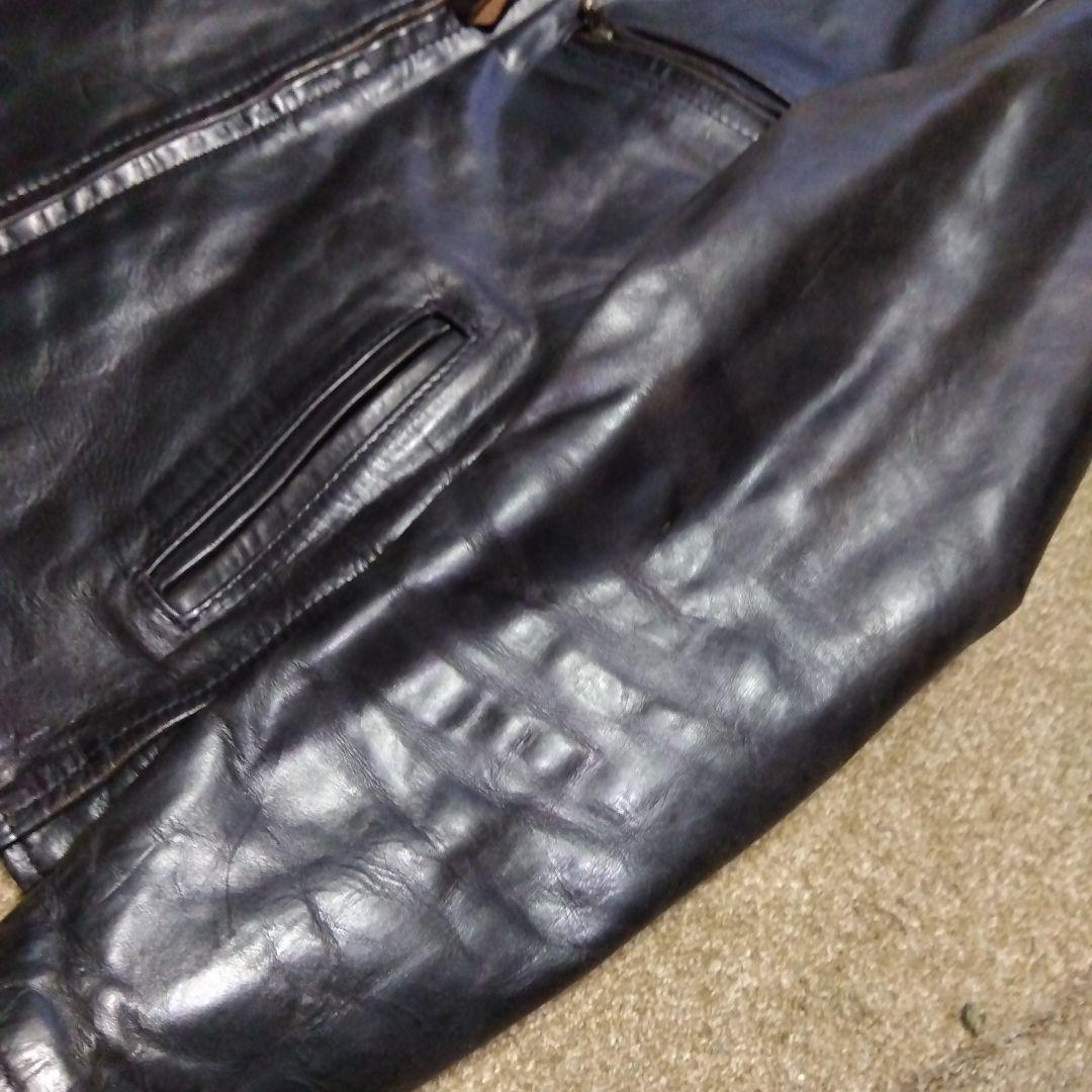 34inch STF エアロレザー ハーフベルト 馬革 Halfbelt 茶芯