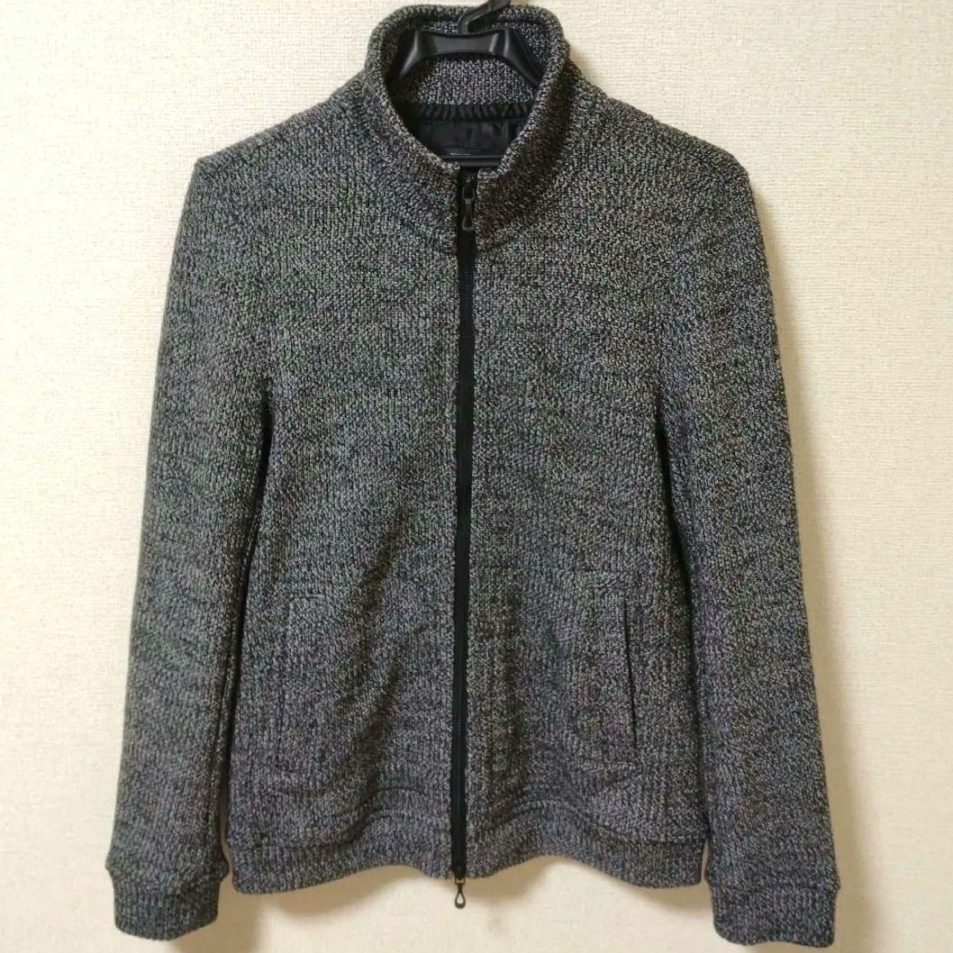 ニコルクラブフォーメン　スタンドカラージップアップジャケットブルゾン