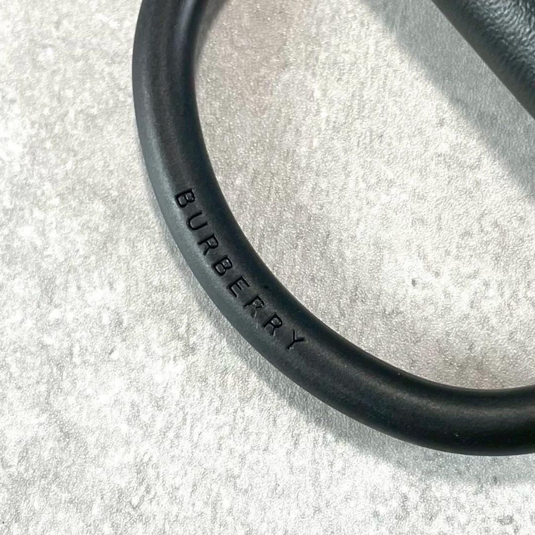 美品●BURBERRY ダブルDリング ベルト マルチカラー 約120cm