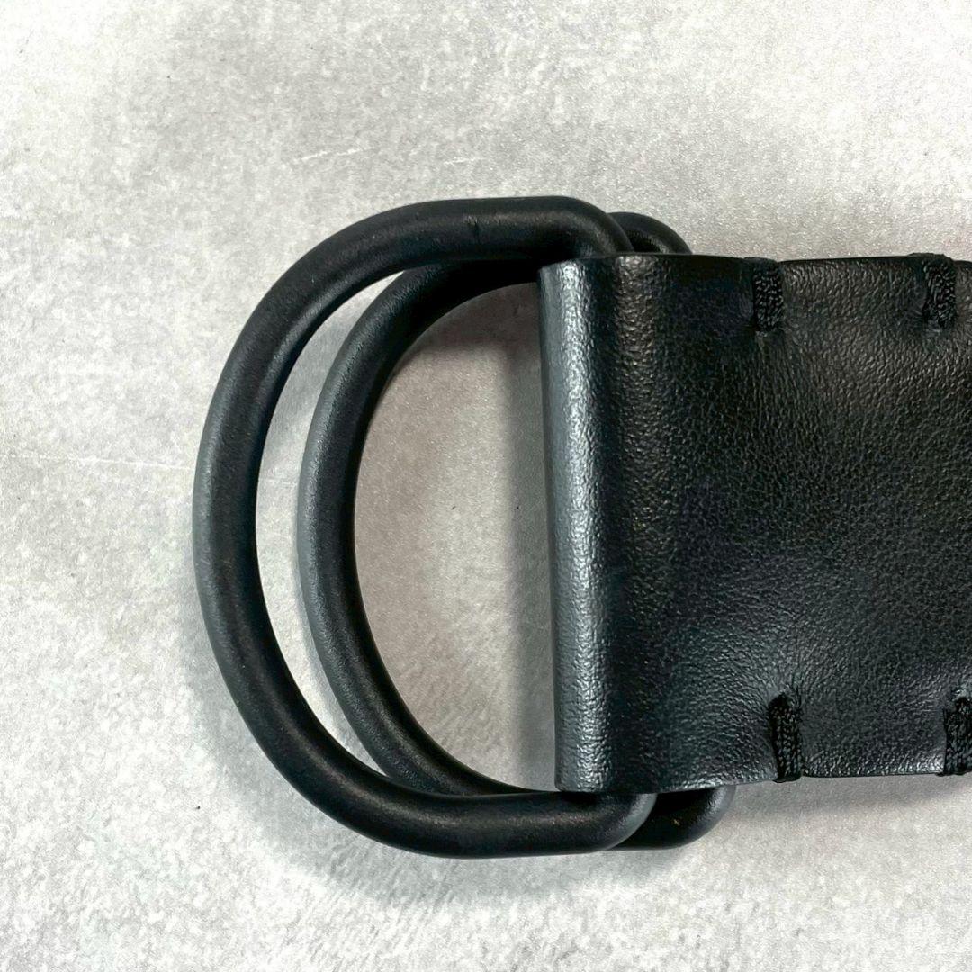 美品●BURBERRY ダブルDリング ベルト マルチカラー 約120cm