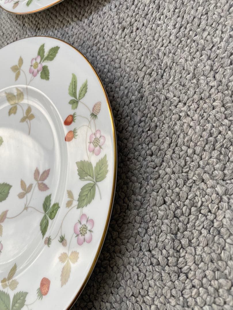 ウェッジウッド　ワイルドストロベリー　27cmプレート　6枚セット