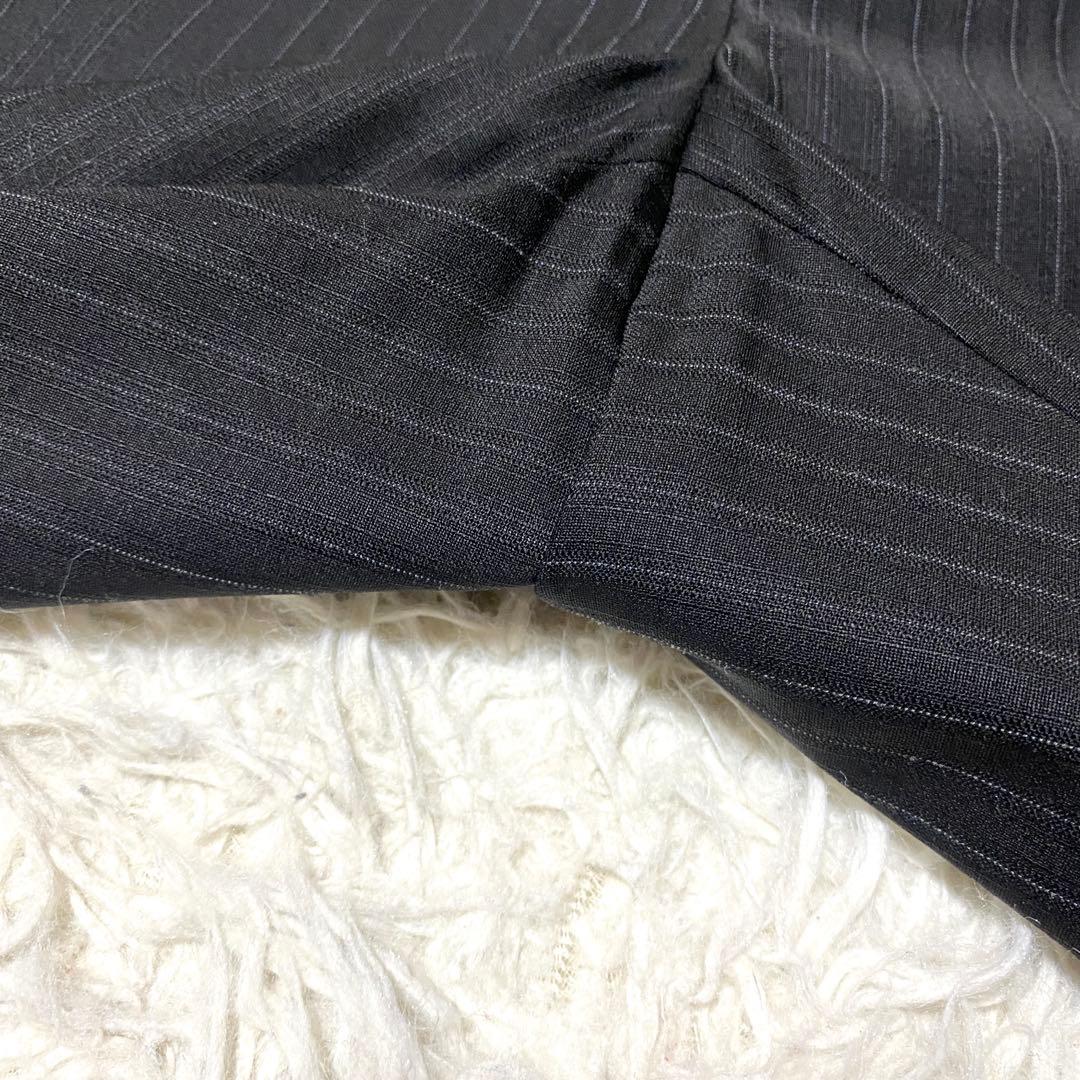 良品✨23区 スーツ セットアップ 大きいサイズ 3XL 黒 ジャケット パンツ