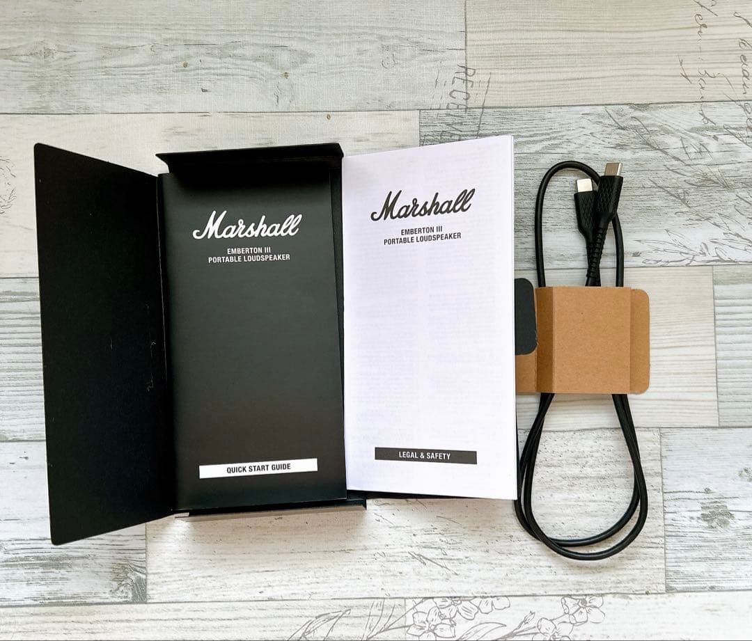 Marshall Emberton III ワイヤレススピーカー ブラック