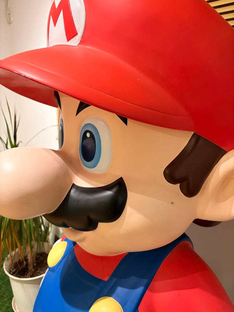 [橋]マリオ 等身大フィギュア 約150cm