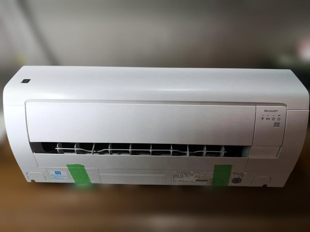 神奈川県内は無料工事、配送付き、室外機セッ)シャープ6畳 2024年式 保証あり