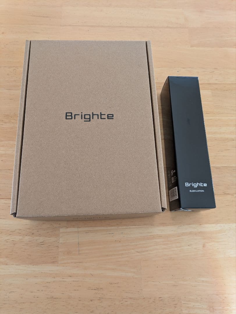 Brighte ELEKI BRUSH エレキブラシ 美顔器　エレキローション