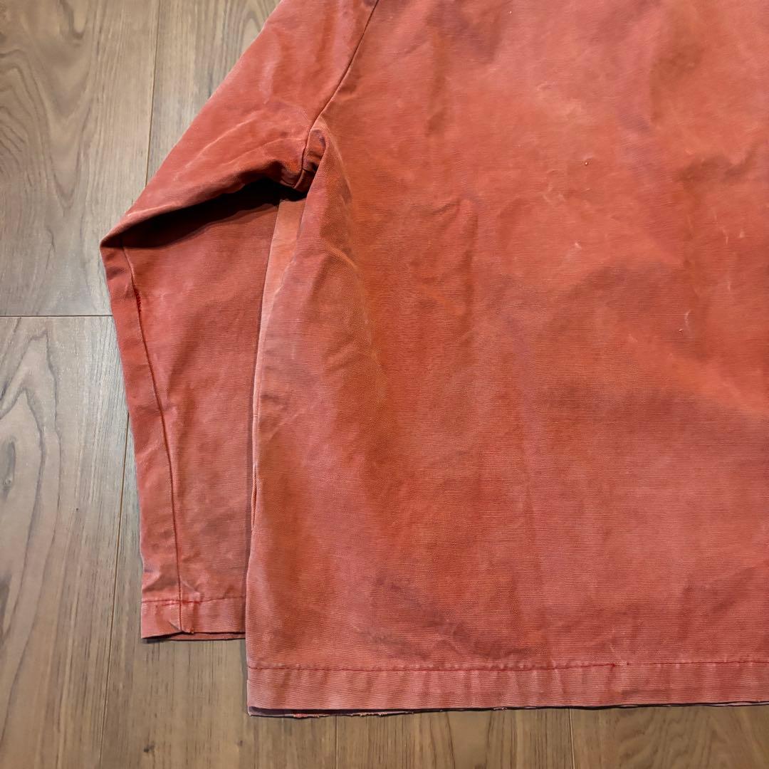 筆記体タグ ◎ 60s 70s L.L.BEAN スモック XL フェード