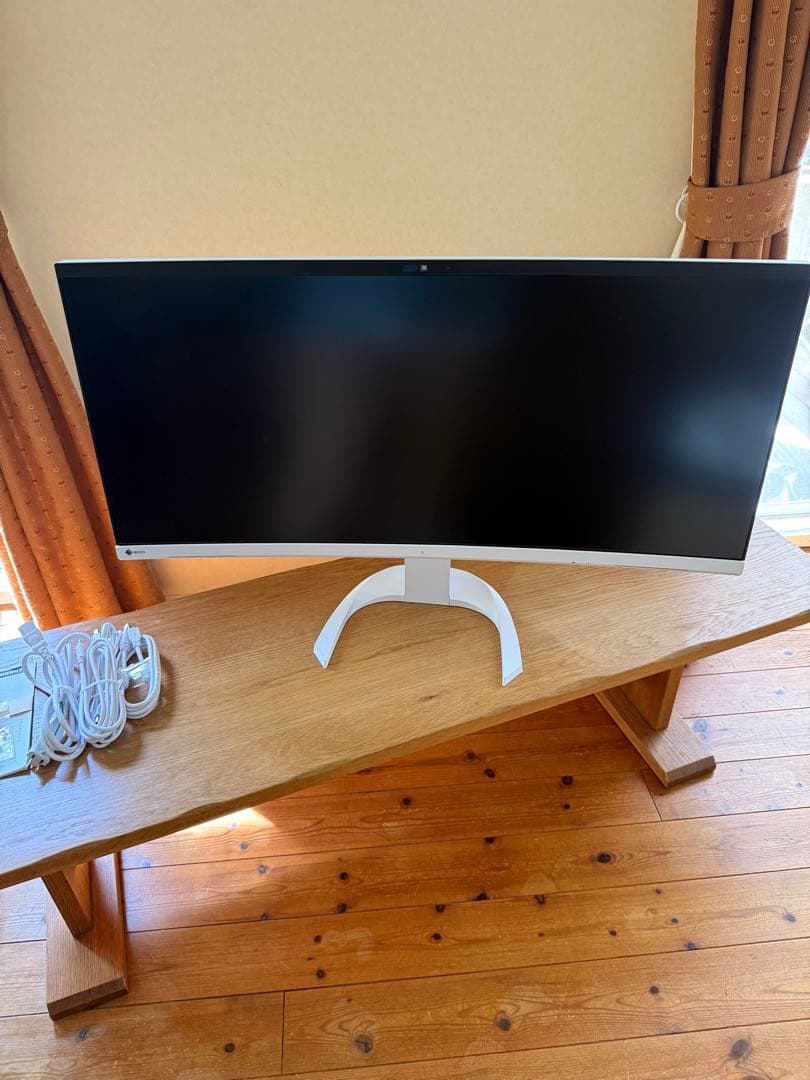 美品　EIZO FlexScan EV3450XC-WT