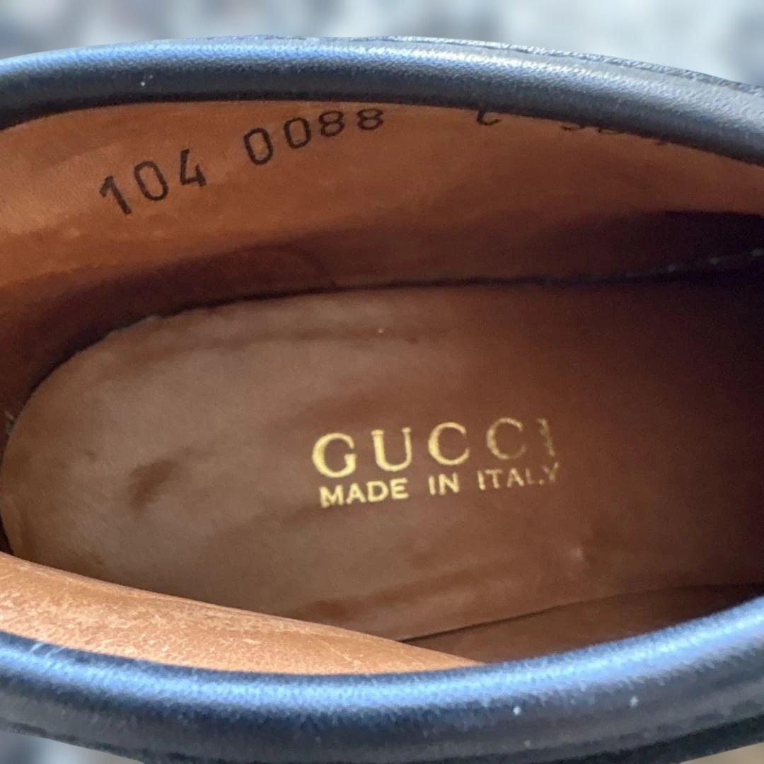 GUCCI ホースビット　フーディ　ブーツ　スエード 38 1/2