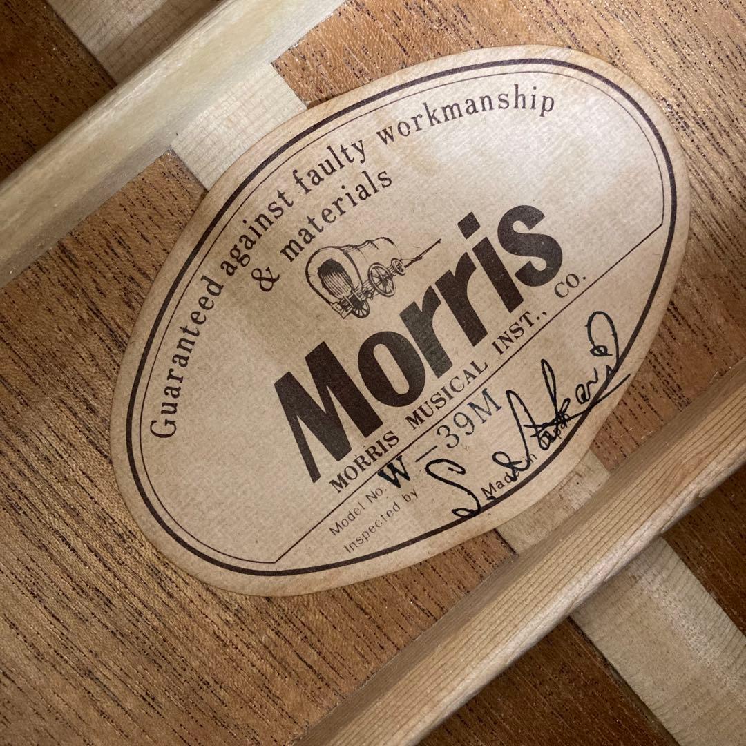 f408-32 Morris モーリス　W-39M　アコースティックギター
