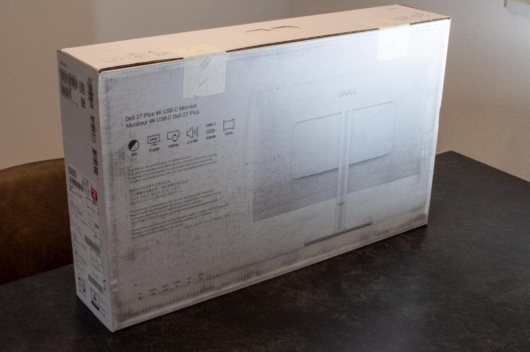 【未開封】Dell 27 Plus 4K USB-C S2725QC モニター