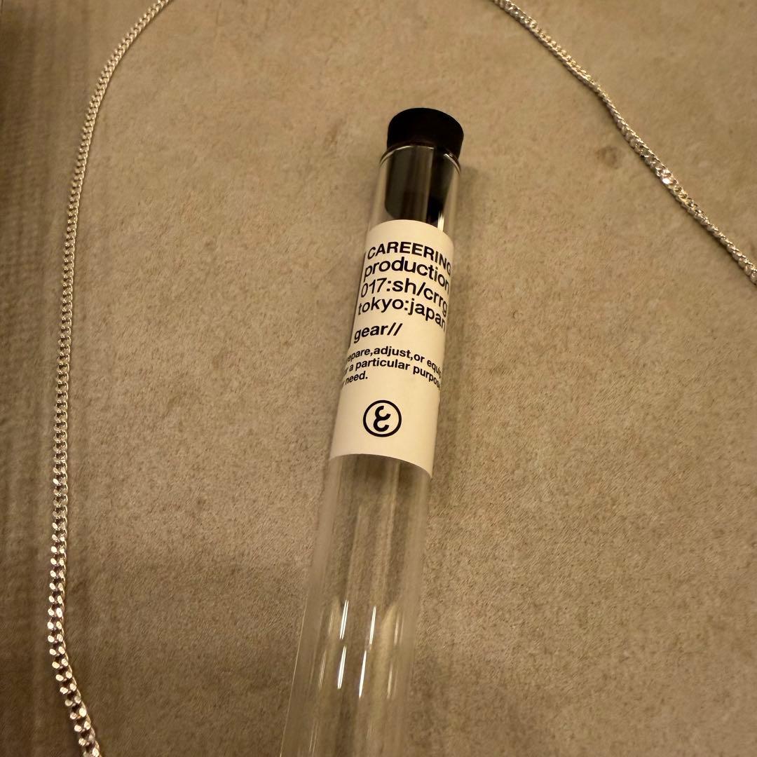 CAREERING GEAR (SV,X-SMALL) WHITE ネックレス