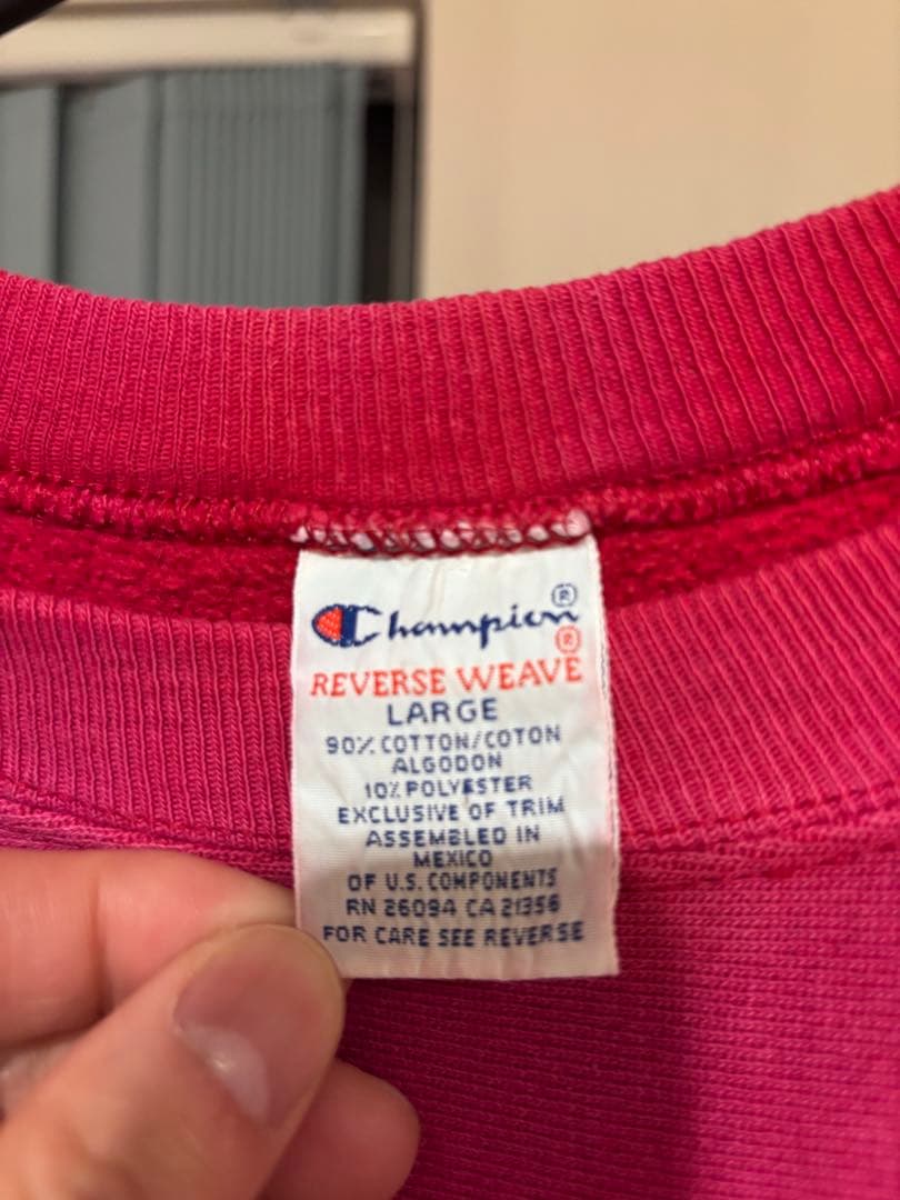 90sヴィンテージチャンピオンリバースウィーブsize L