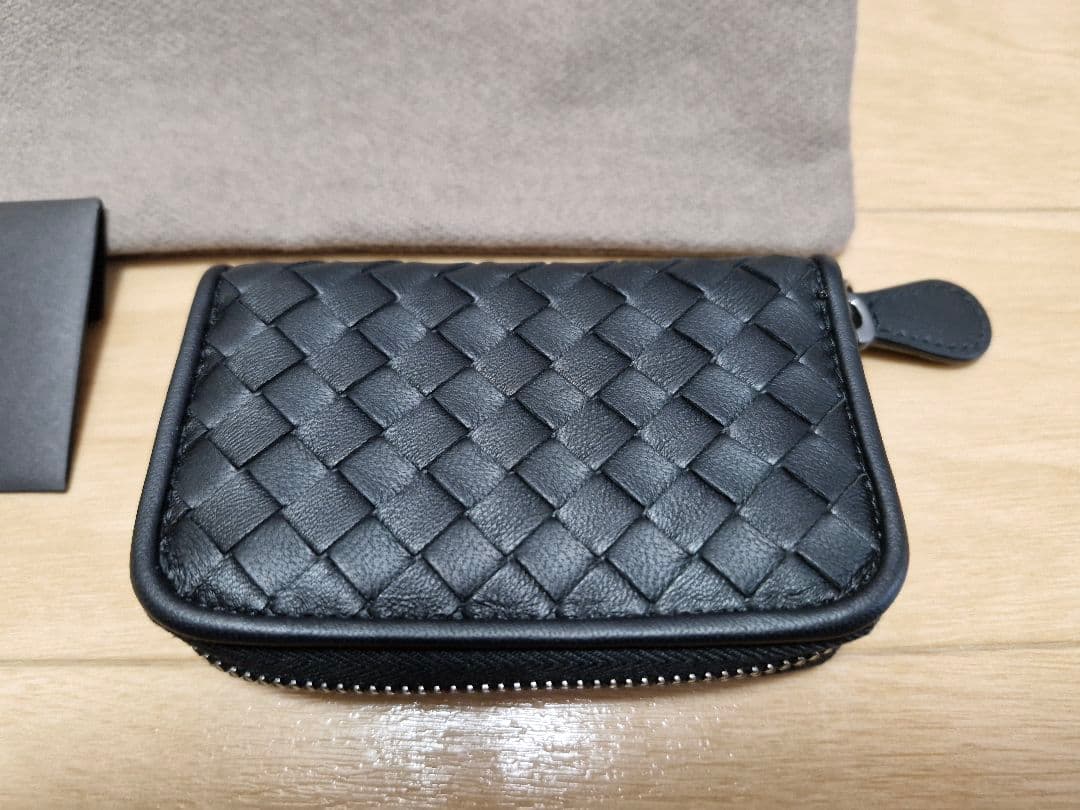 ボッテガヴェネタ イントレチャート 未使用 ケース 小銭入れ ブラック