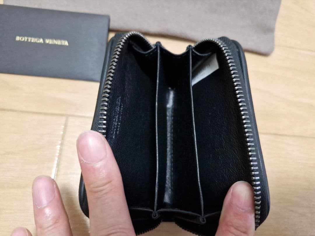 ボッテガヴェネタ イントレチャート 未使用 ケース 小銭入れ ブラック