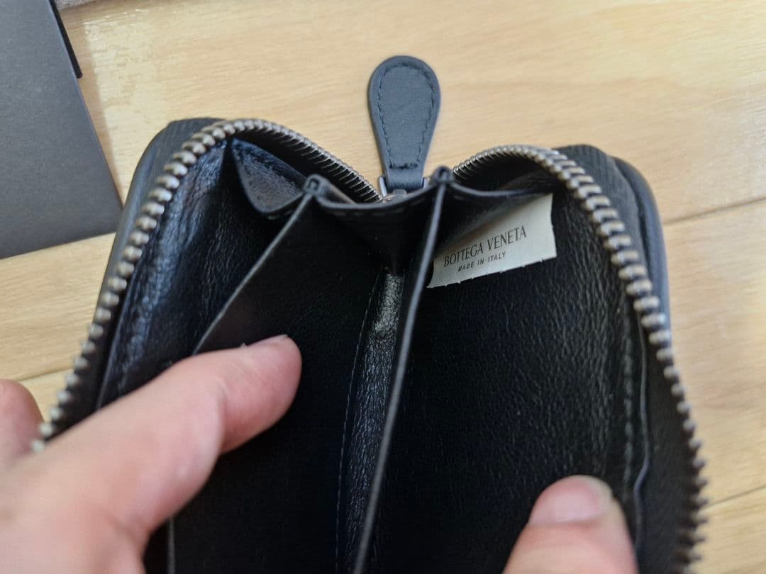 ボッテガヴェネタ イントレチャート 未使用 ケース 小銭入れ ブラック