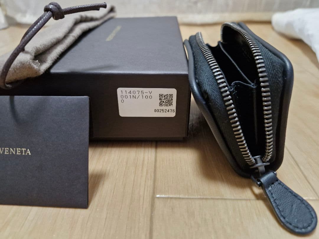 ボッテガヴェネタ イントレチャート 未使用 ケース 小銭入れ ブラック