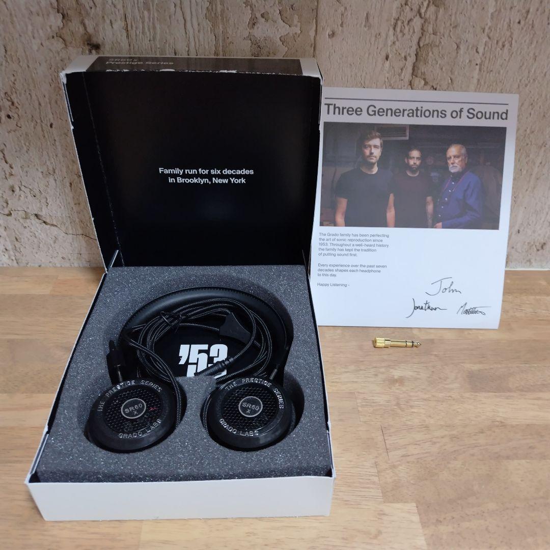 GRADO SR60x グラド オープン型ヘッドホン