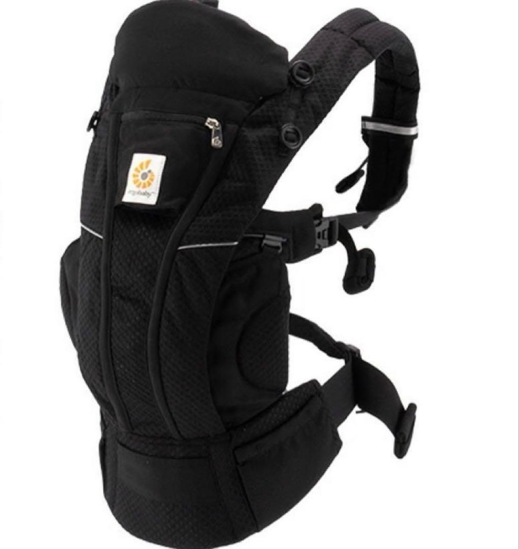 【新品未開封】ergobaby OmniBreeze ブラック 抱っこ紐　エルゴ