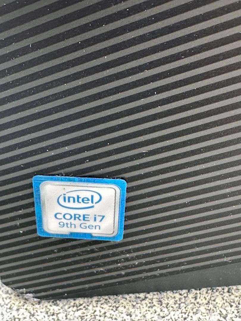 HP デスクトップPC Intel Core i7 9th Gen