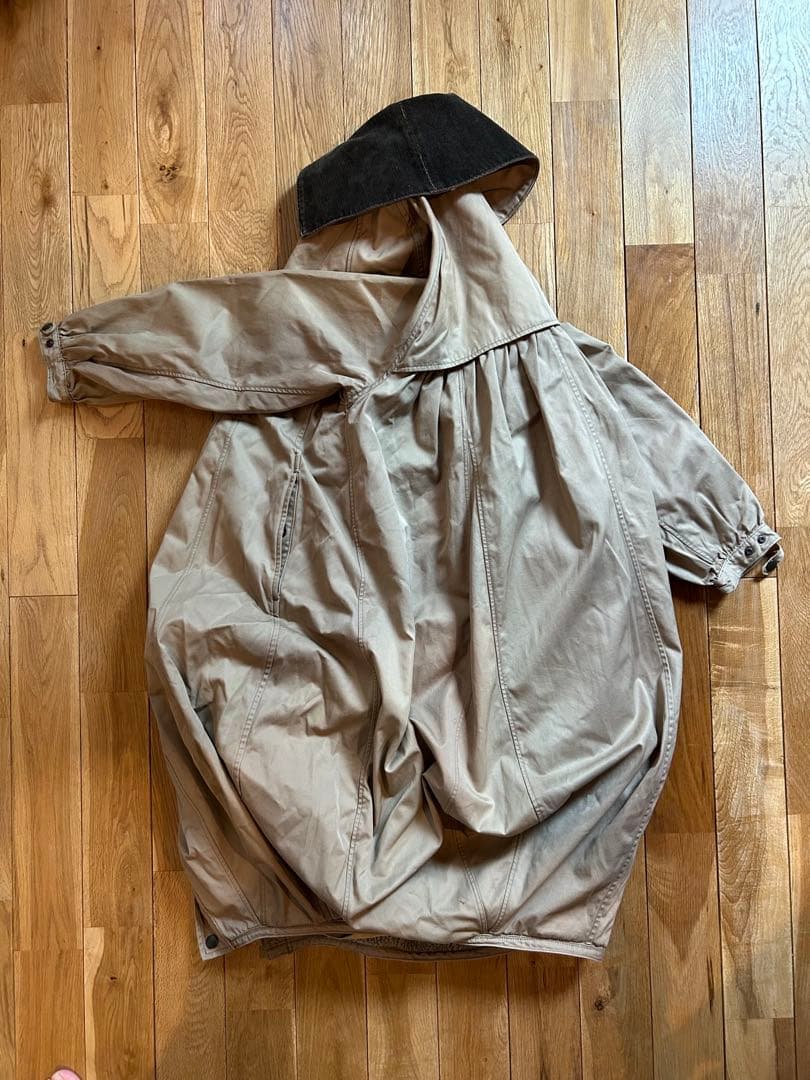 KAPITAL バックギャザーコート　ベージュ　サイズ0