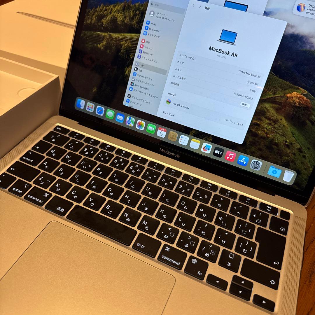 MacBook本体 Apple MacBook Air (M1, 2020) 8GB/256GB