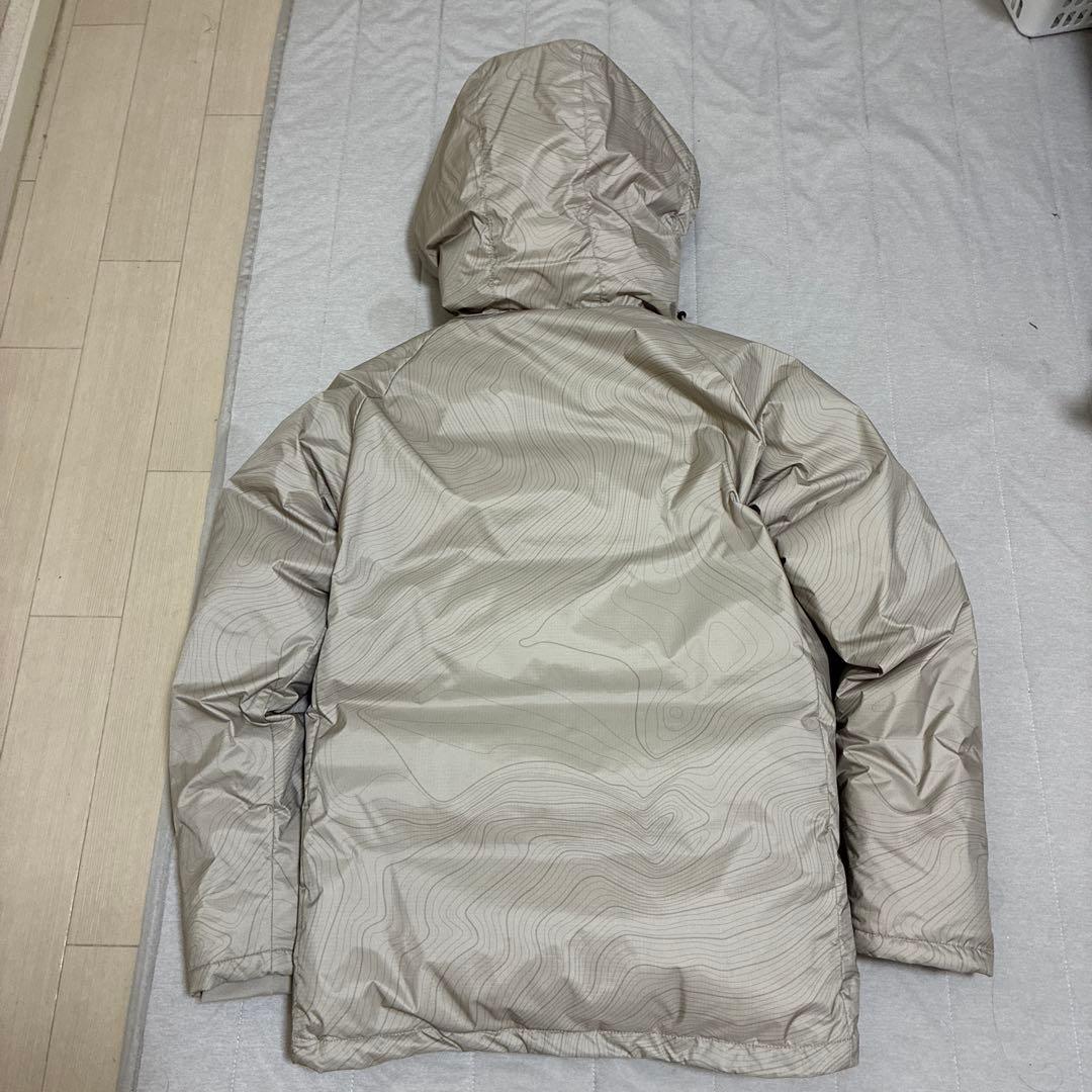 NANGA フード付きダウンジャケット ベージュ JPN WM