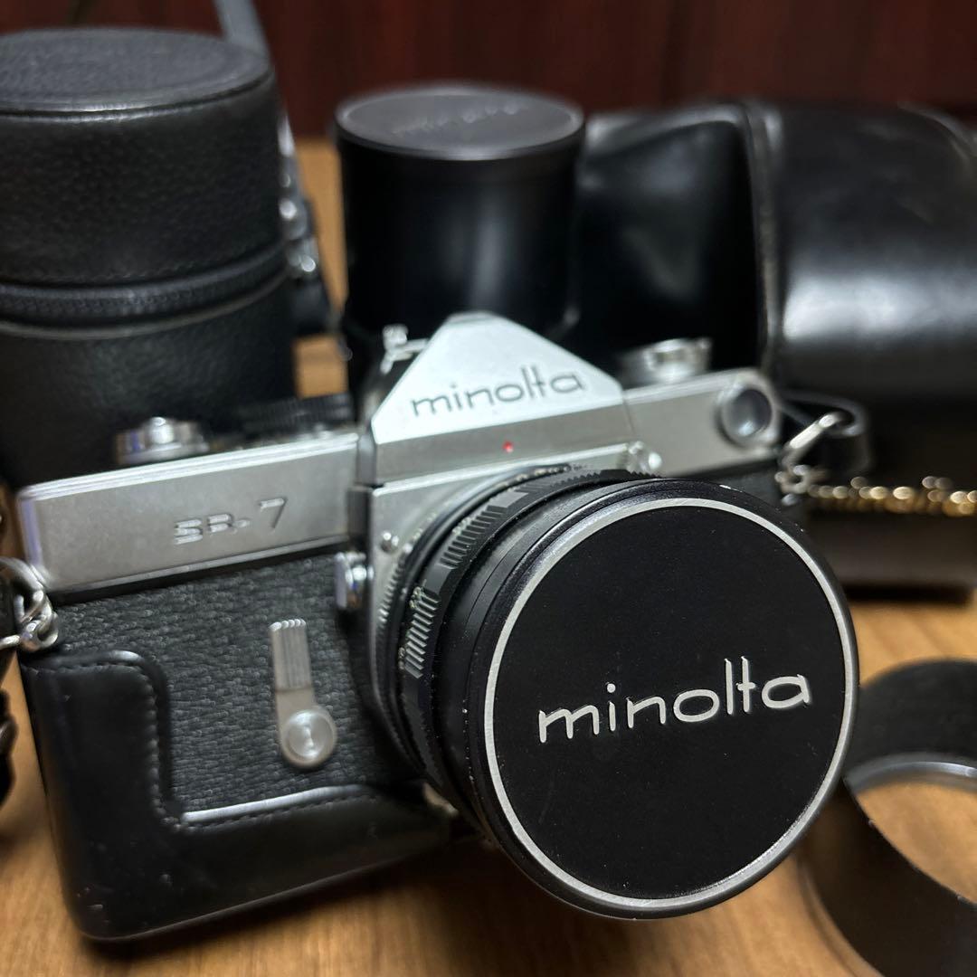 Minolta SR-7 AUTO ROKKOR-PF 55mm レンズセット