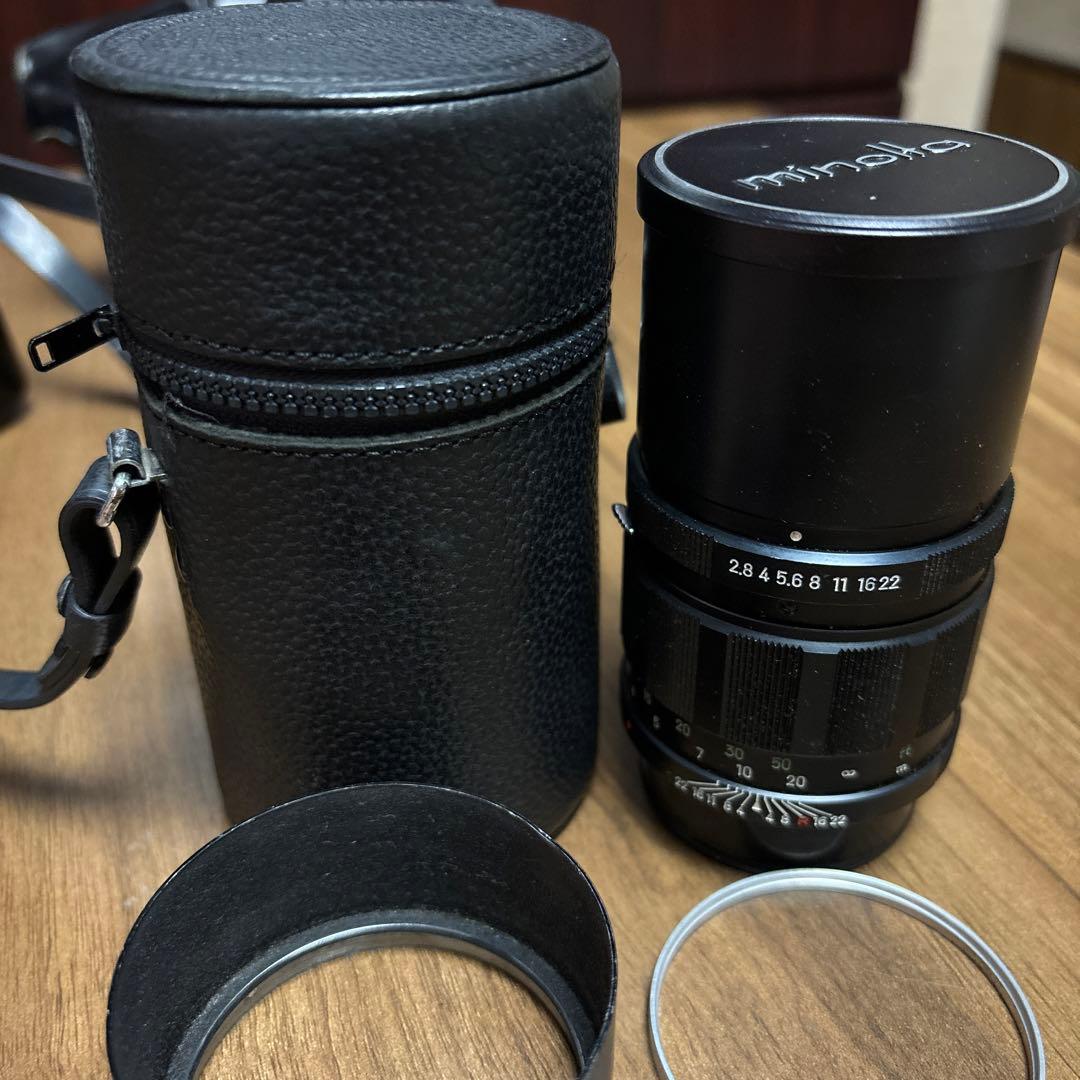 Minolta SR-7 AUTO ROKKOR-PF 55mm レンズセット
