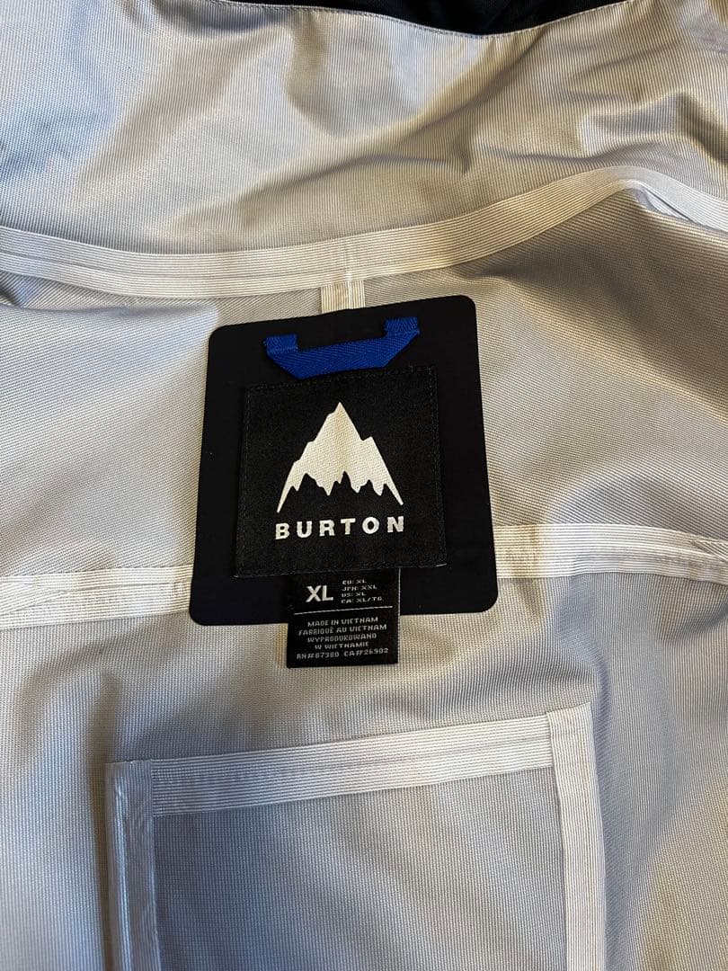 BURTON ウェア ゴアテックス PERTEX デイビーコンサイズXL