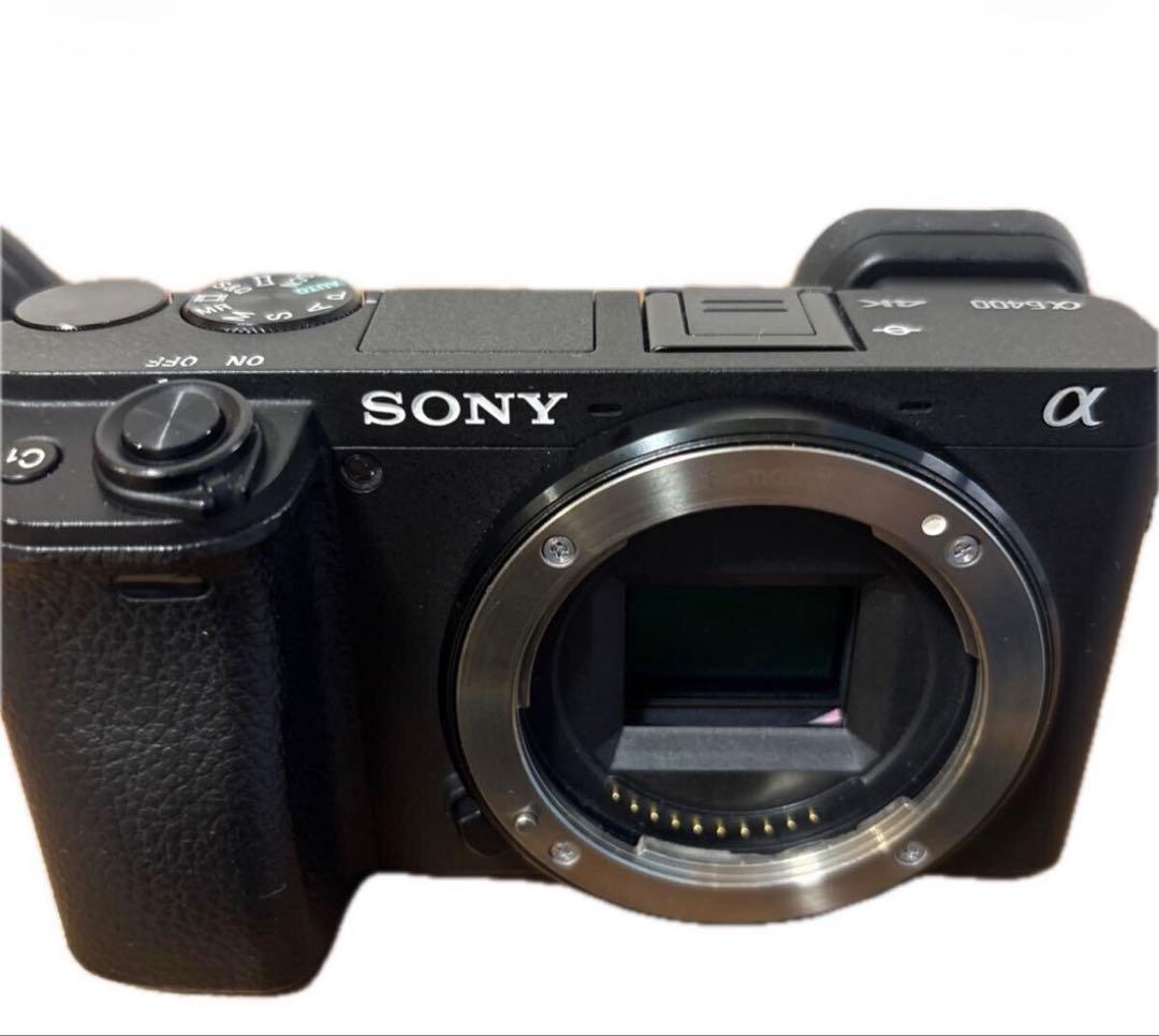 【美品】SONY α6400ミラーレスカメラE16-50mm パワーズームキット