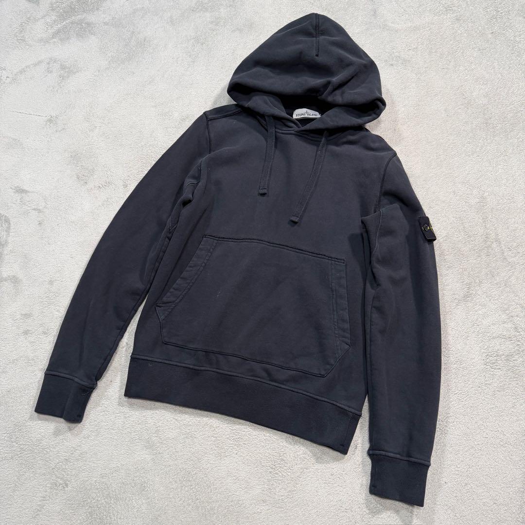 ストーンアイランド　フーディパーカー　ブラック　M 691562820