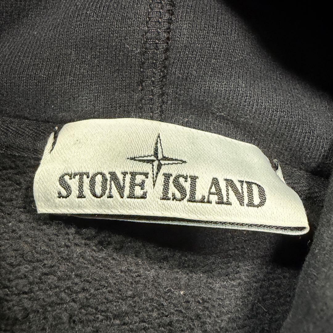 ストーンアイランド　フーディパーカー　ブラック　M 691562820