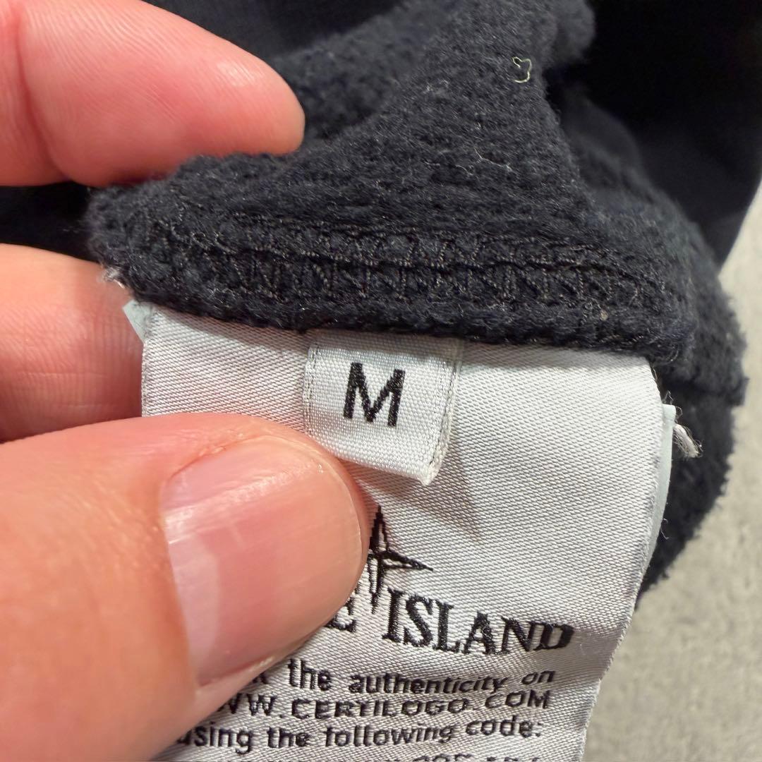 ストーンアイランド　フーディパーカー　ブラック　M 691562820