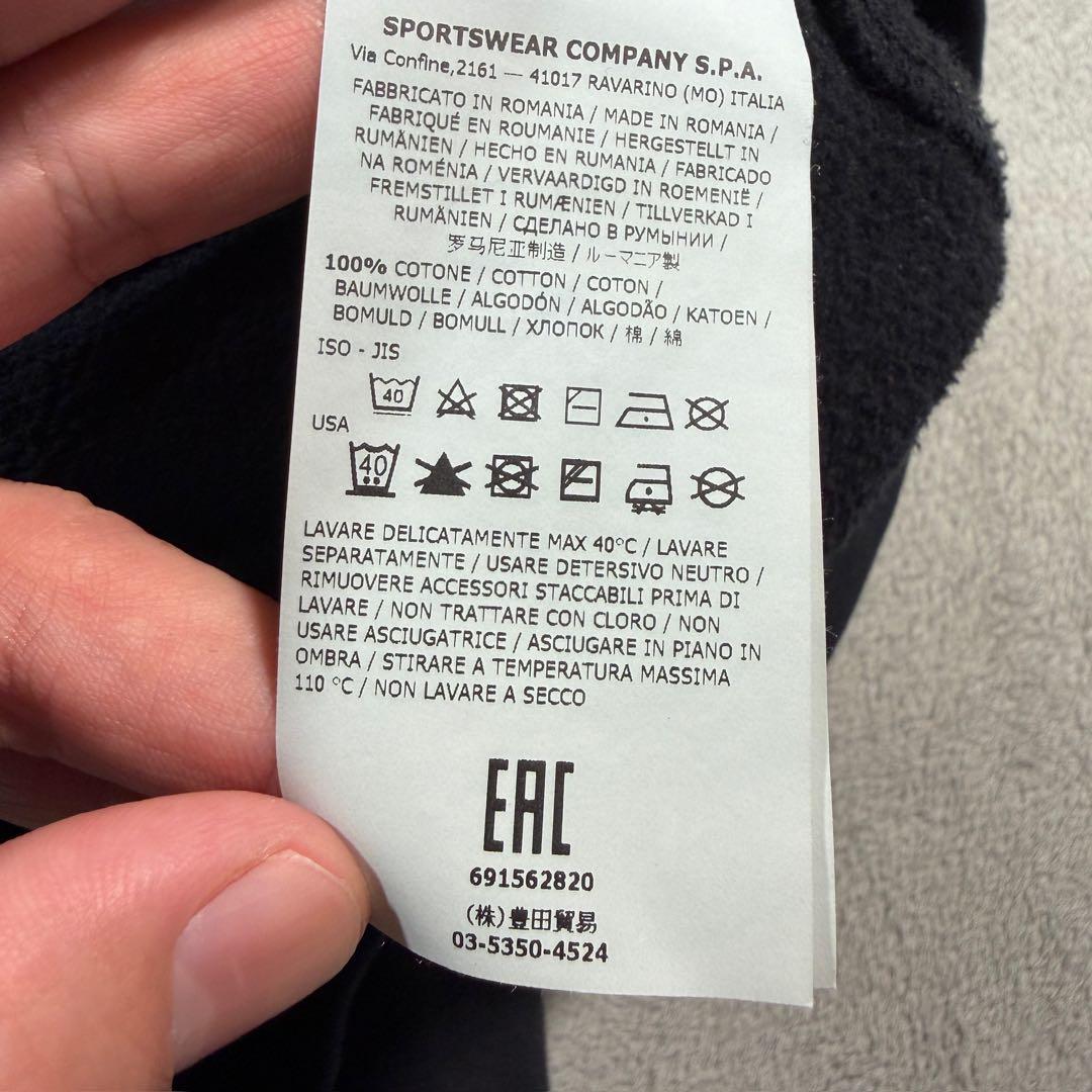 ストーンアイランド　フーディパーカー　ブラック　M 691562820