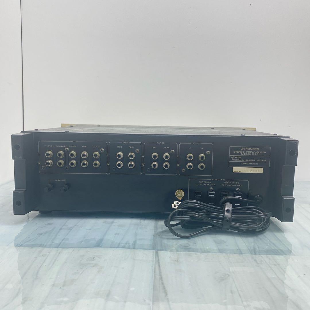 パイオニア　Pioneer c-73 アンプ