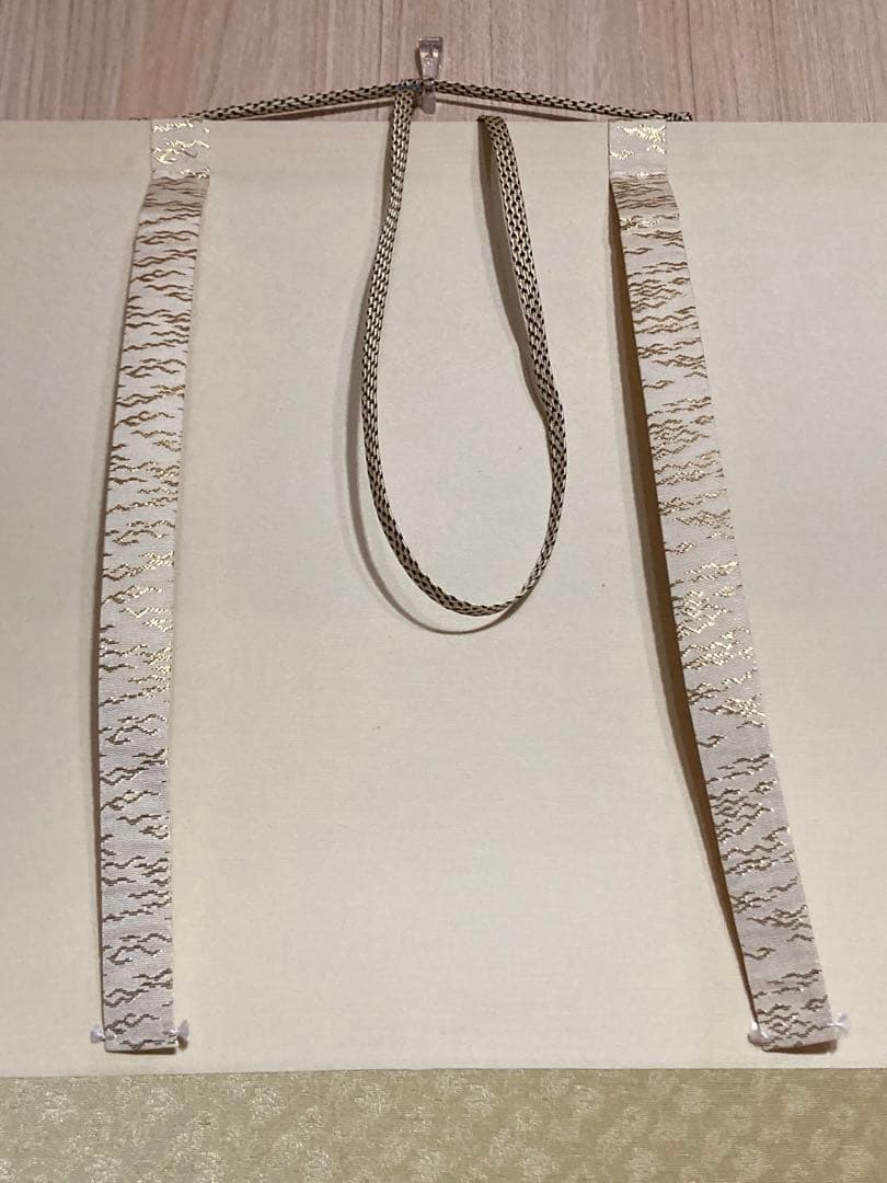 掛け軸 掛軸 吉祥四季開運之図 尺五 石田花堂 桐箱付き 床の間 和室 縁起