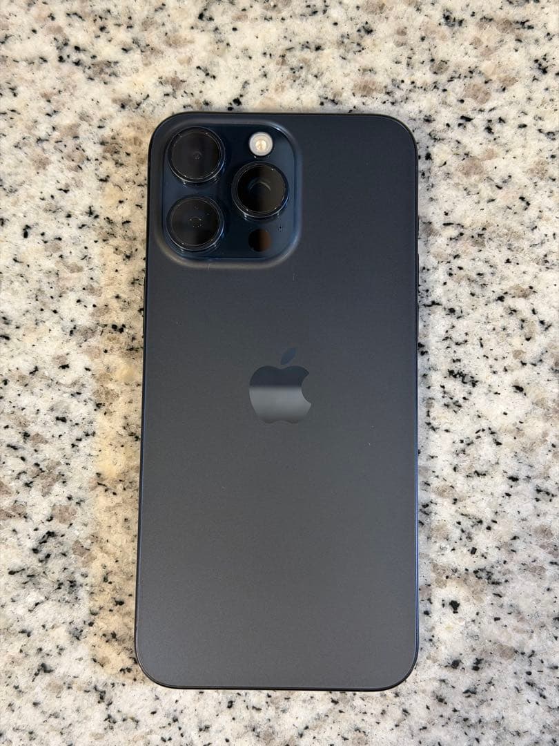 iPhone15 ProMax 256GB ブルーチタニウム Apple