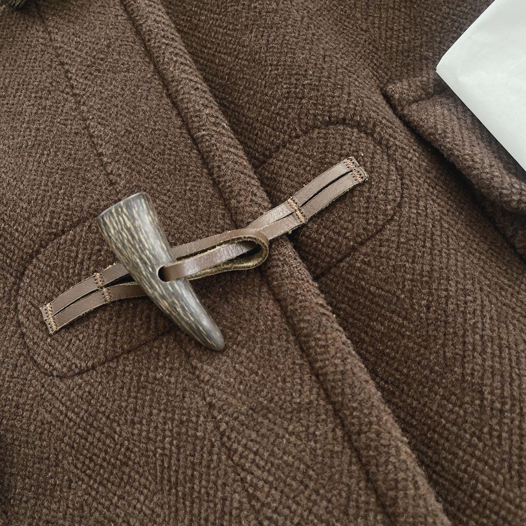 OLD ENGLAND ダッフルコート ムーアブルック ヘリンボーン 英国製