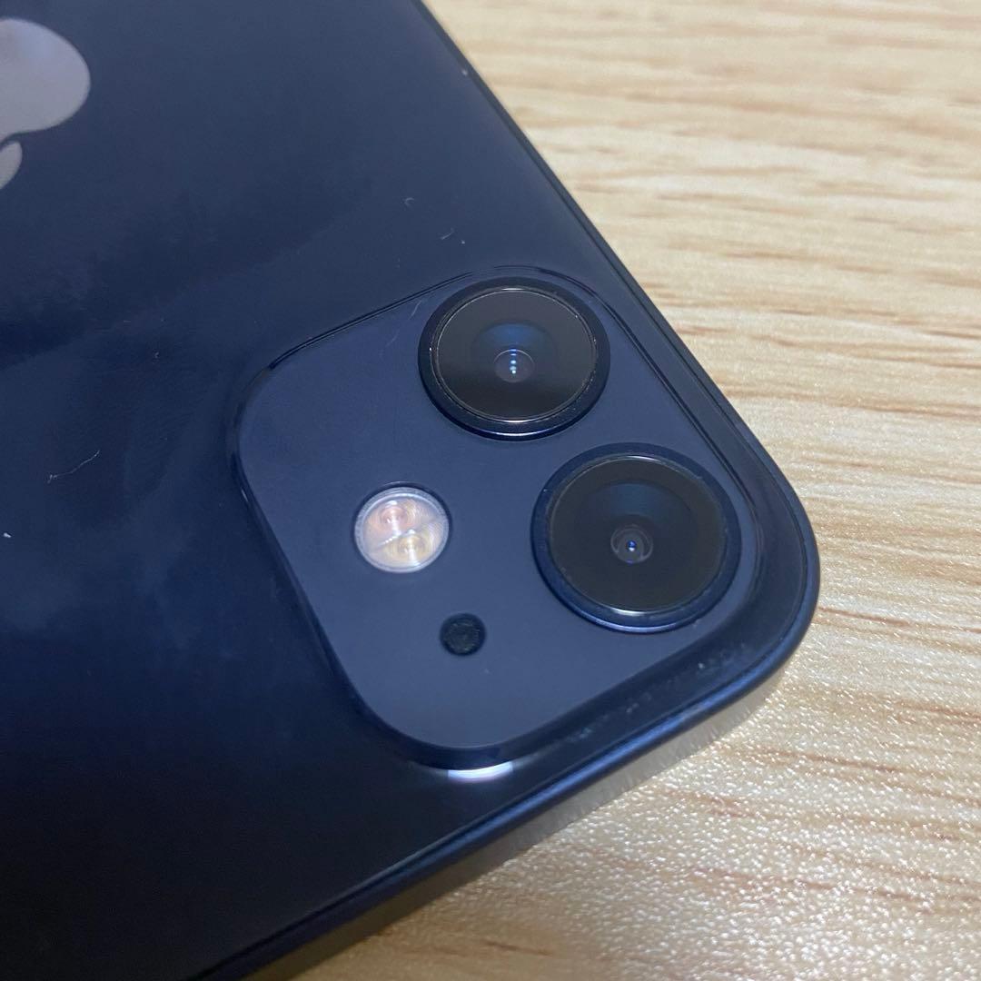 【よしき】iPhone 12mini ブラック 本体&ケース