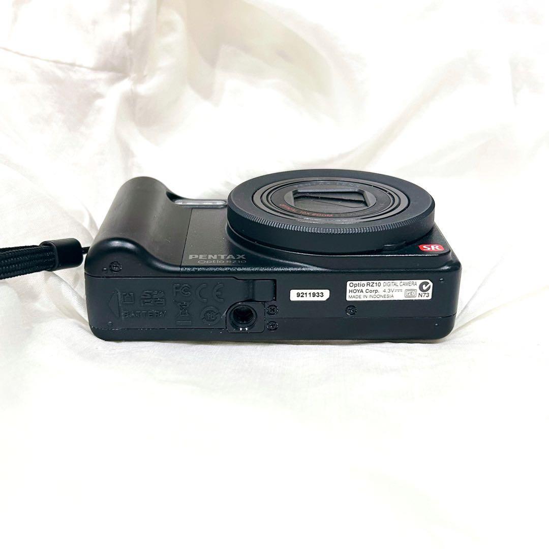 【可愛いいコンデジ】PENTAX optio RZ10 ブラック