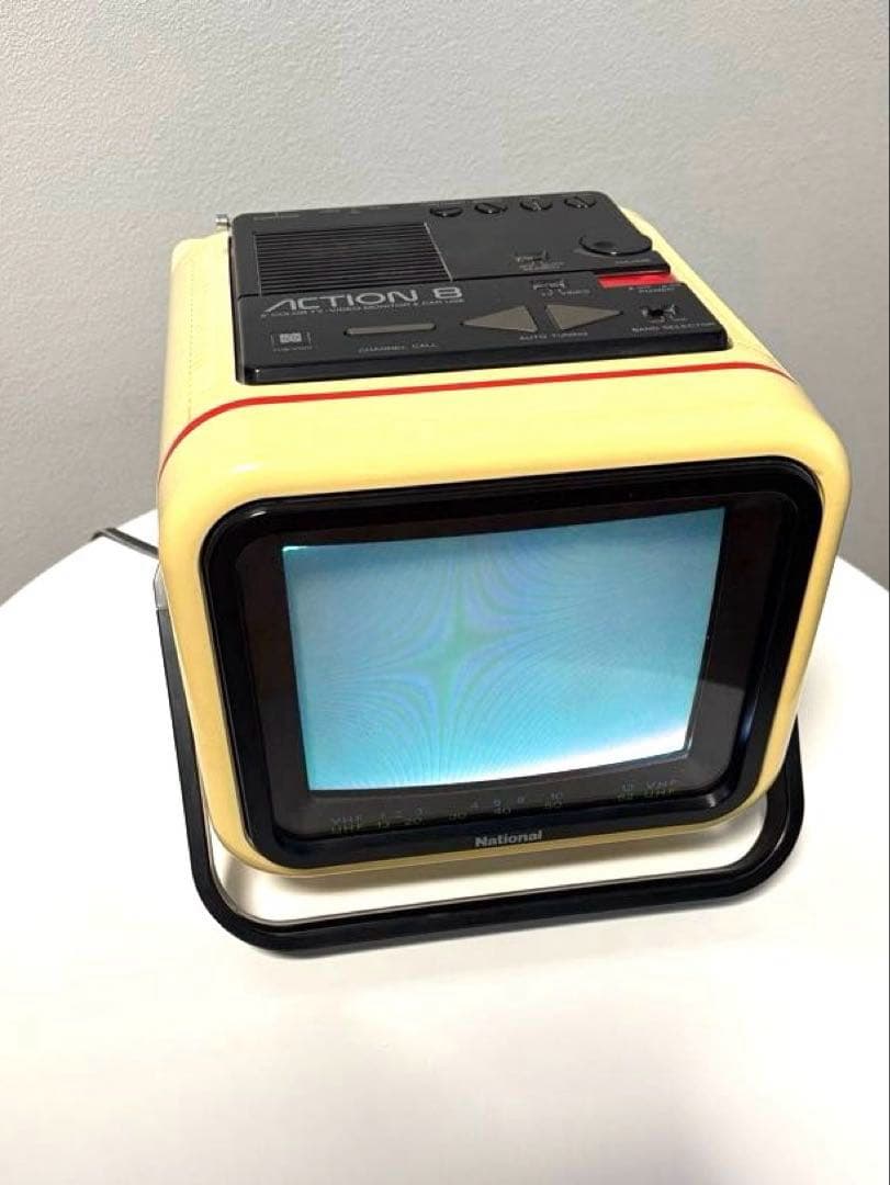 スペースエイジ ナショナル National ACTION 8 テレビ レトロ
