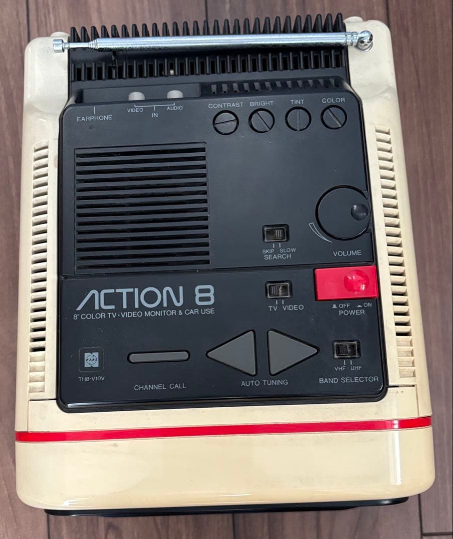 スペースエイジ ナショナル National ACTION 8 テレビ レトロ