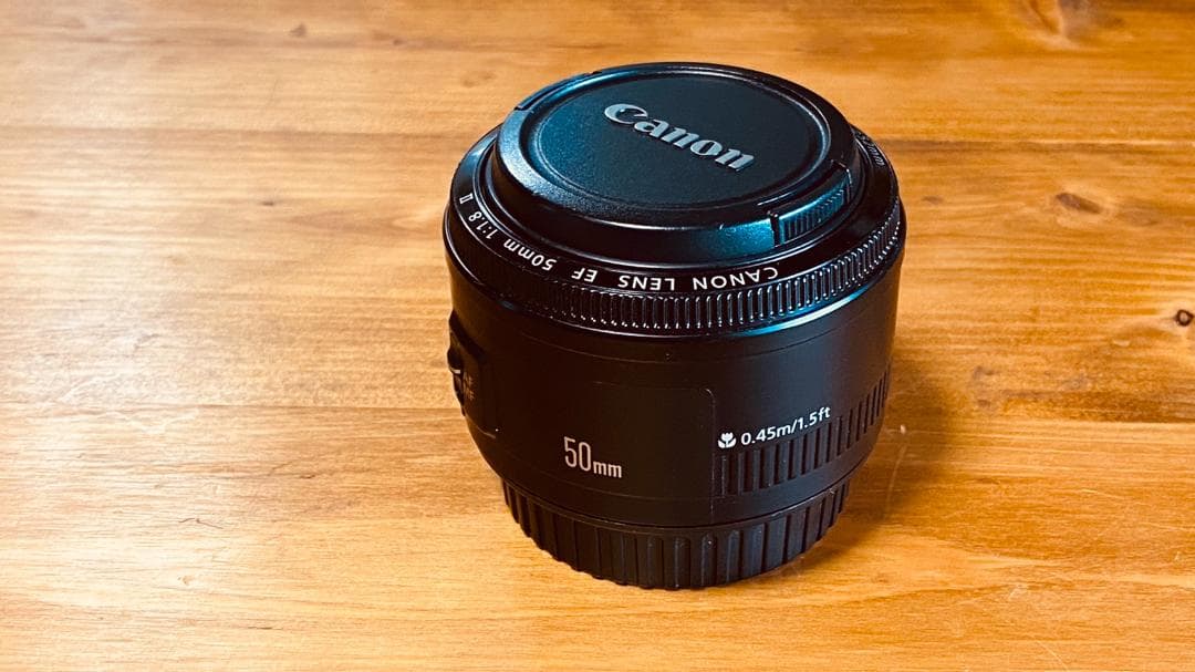 Canon EF 50mm F1.8 II レンズ デジタル一眼カメラ